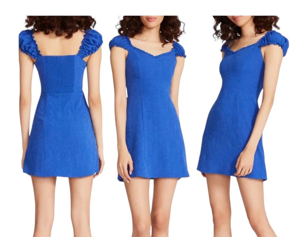 Betsey Johnson dress Jackie cap sleeve minidress Medium M
